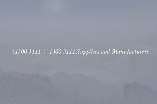 1300 3111, 1300 3111 Suppliers and Manufacturers