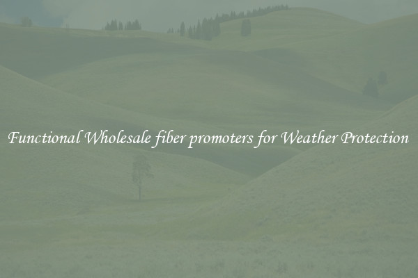 Functional Wholesale fiber promoters for Weather Protection 
