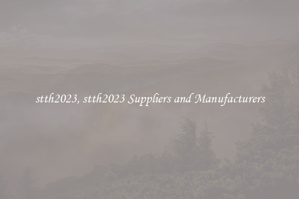 stth2023, stth2023 Suppliers and Manufacturers
