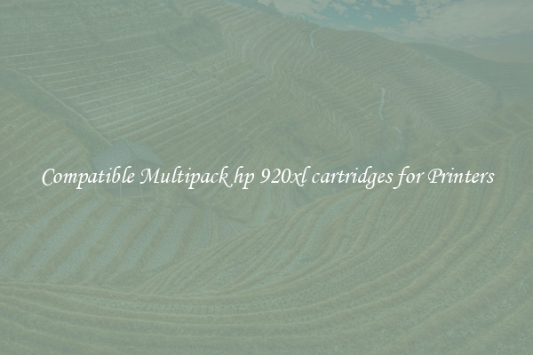 Compatible Multipack hp 920xl cartridges for Printers