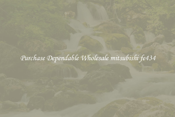 Purchase Dependable Wholesale mitsubishi fe434