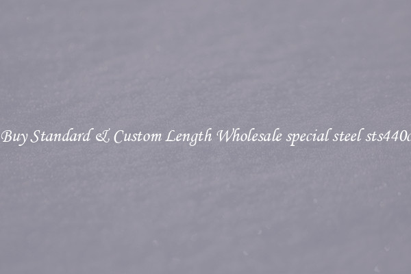 Buy Standard & Custom Length Wholesale special steel sts440c