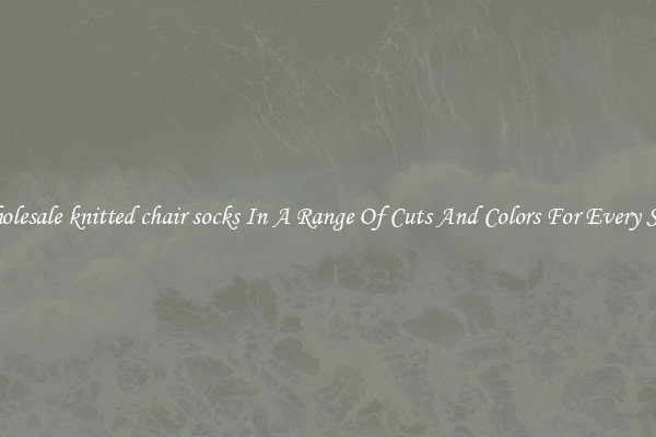Wholesale knitted chair socks In A Range Of Cuts And Colors For Every Shoe